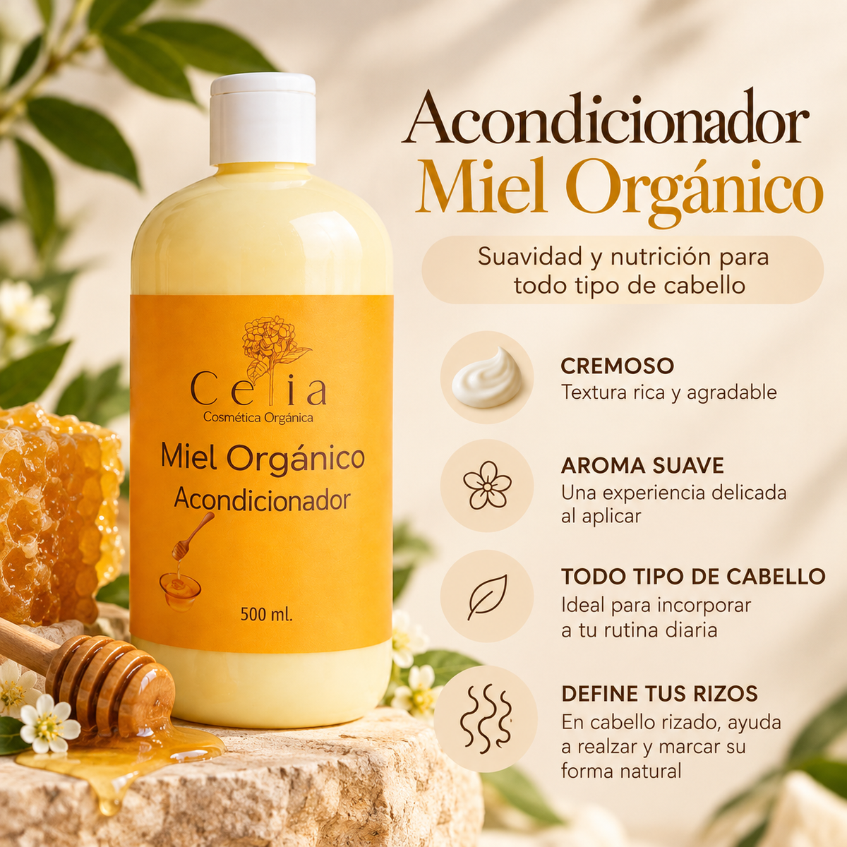 Acondicionador de miel