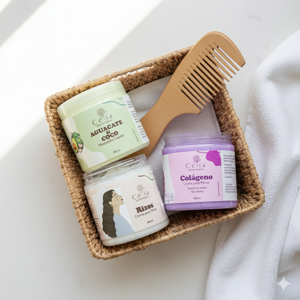 Mascarilla capilar de aguacate