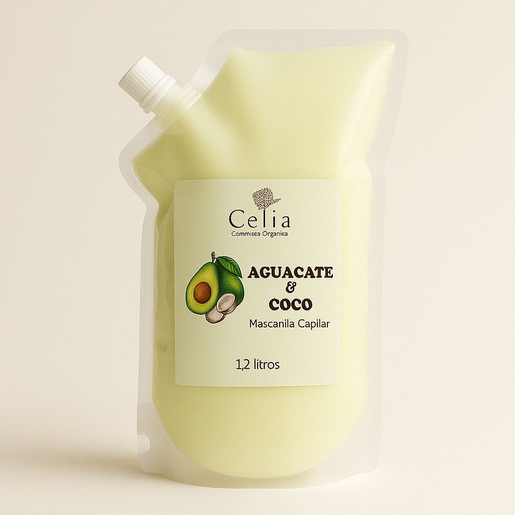 Mascarilla capilar de aguacate