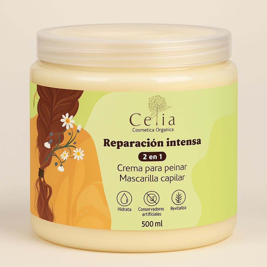 Mascarilla capilar reparación intensiva