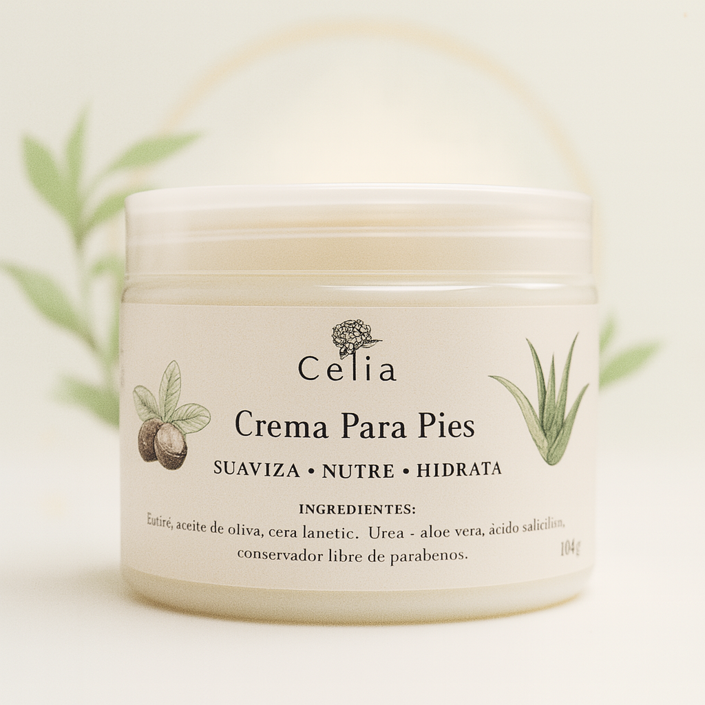 Crema para pies