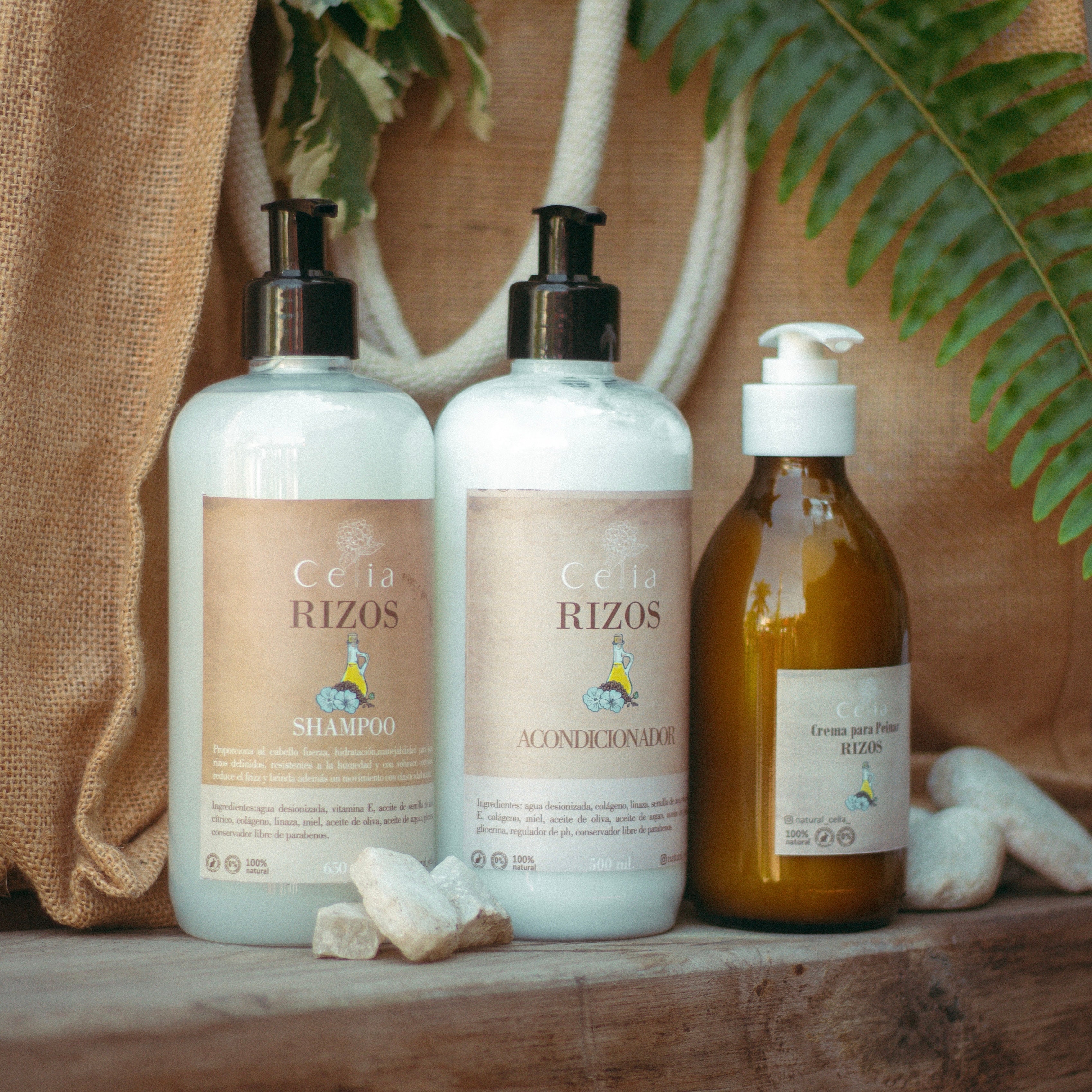 Kit de Rizos – Natural Celia