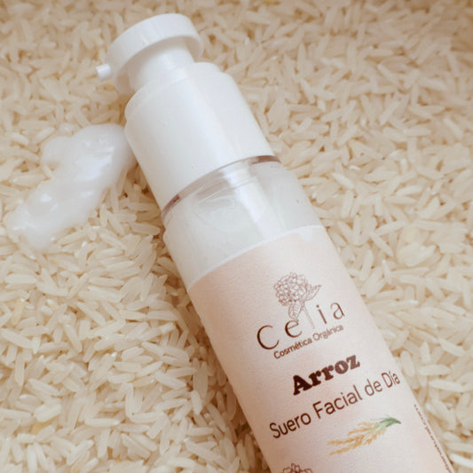 Suero facial de arroz