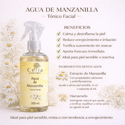 Tónico facial de Manzanilla