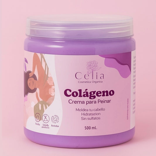 Cólageno en crema para peinar