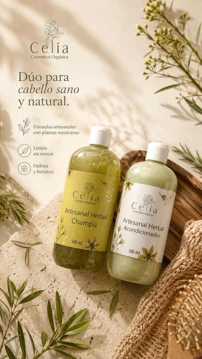 Dúo Anticaída Artesanal Herbal