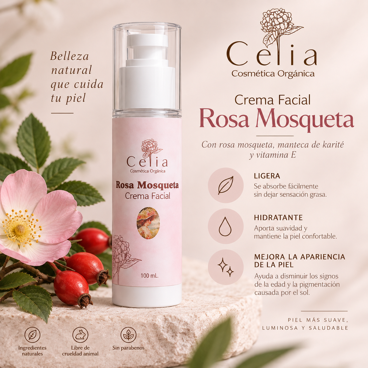 Crema de Rosa Mosqueta