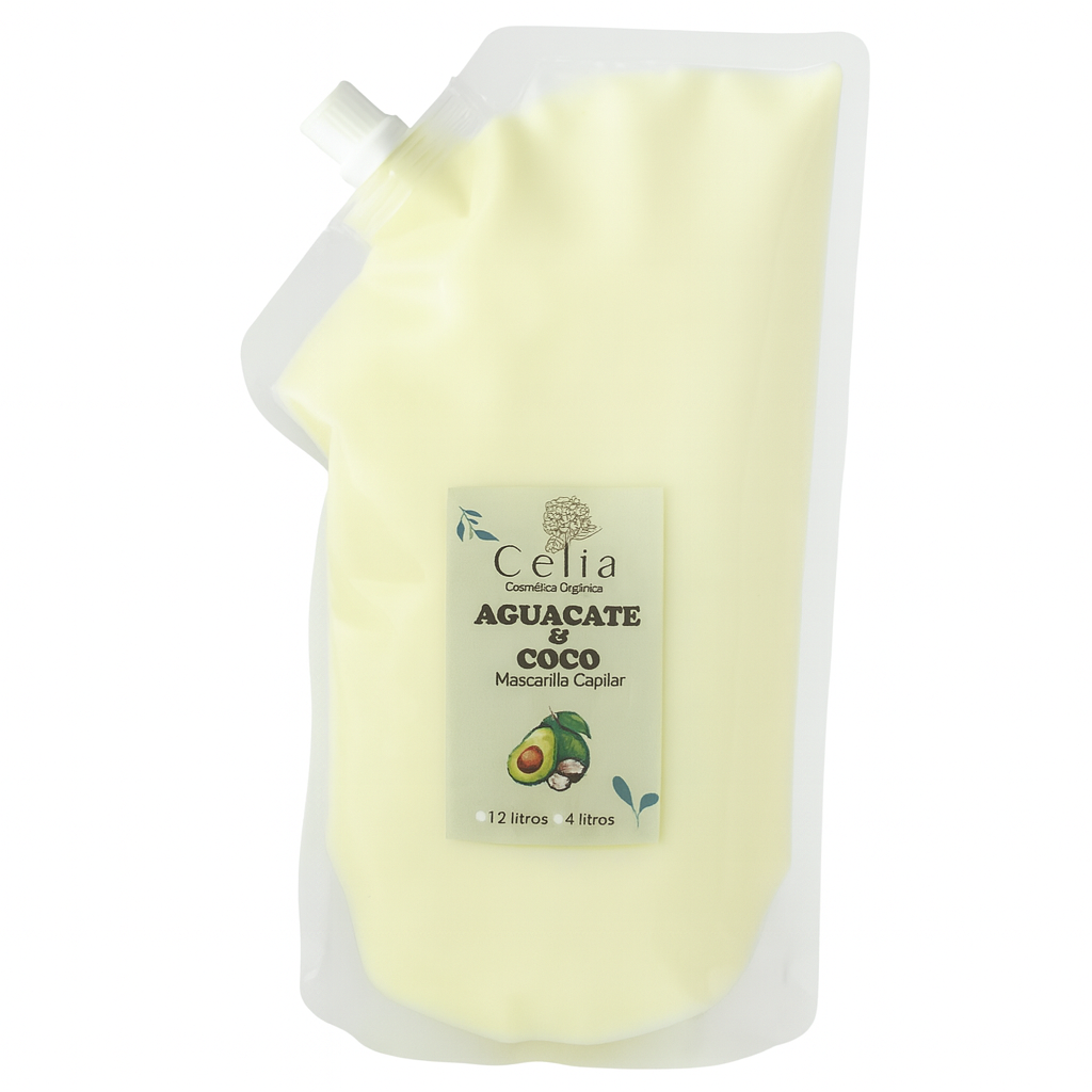 Mascarilla capilar de aguacate