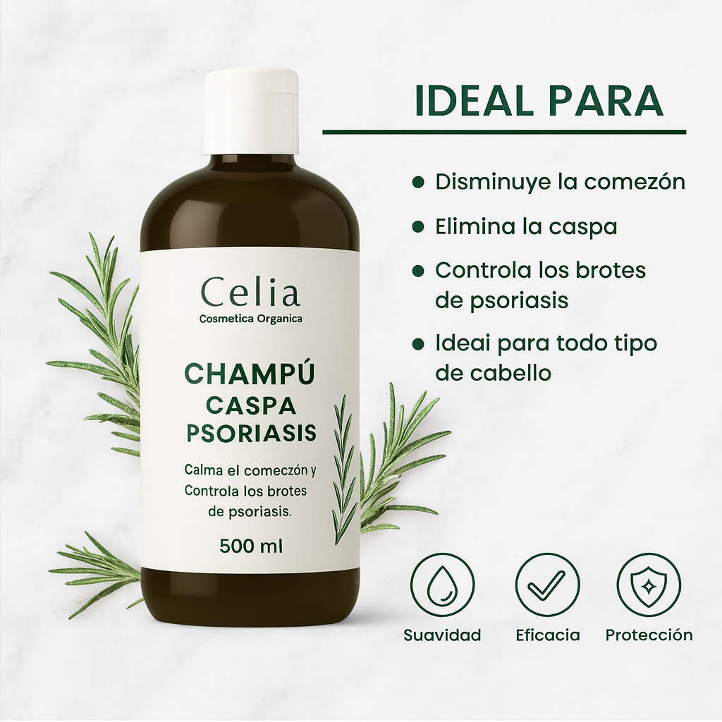Shampoo Caspa y Psoriasis