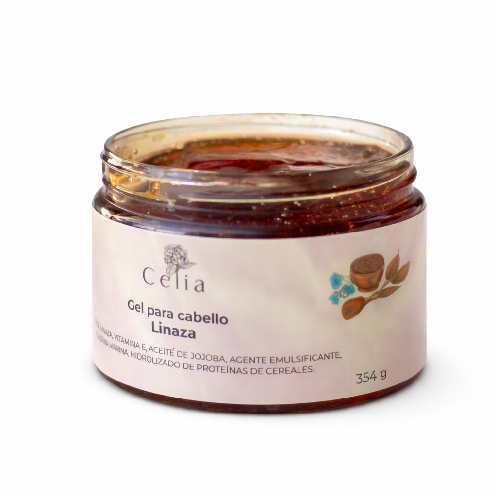 Gel de Linaza para Cabello
