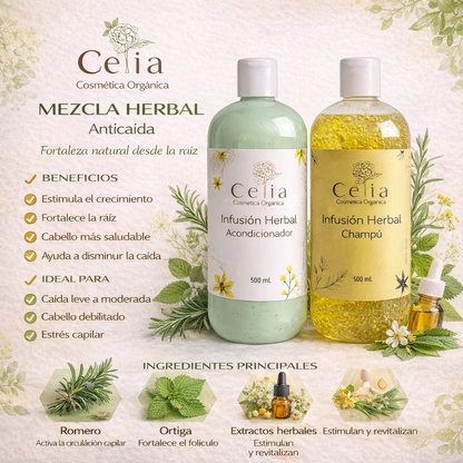 Dúo Anticaída Artesanal Herbal