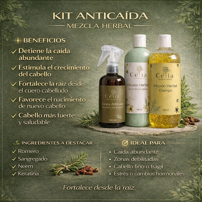 Kit Anticaída Herbal