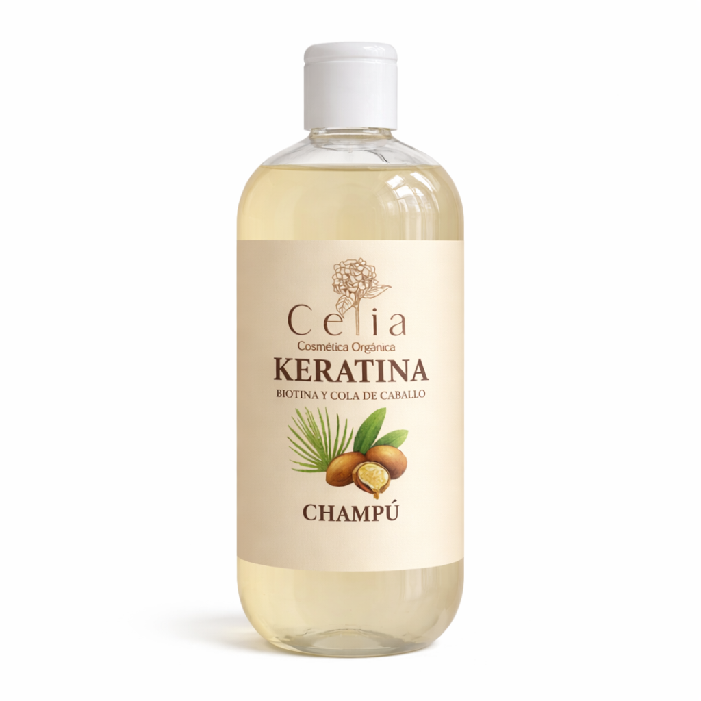 Champú Keratina 500 ml.