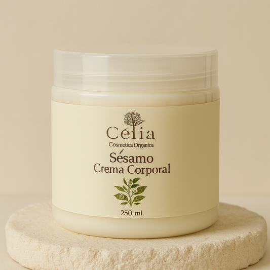 Crema corporal de Ajonjolí