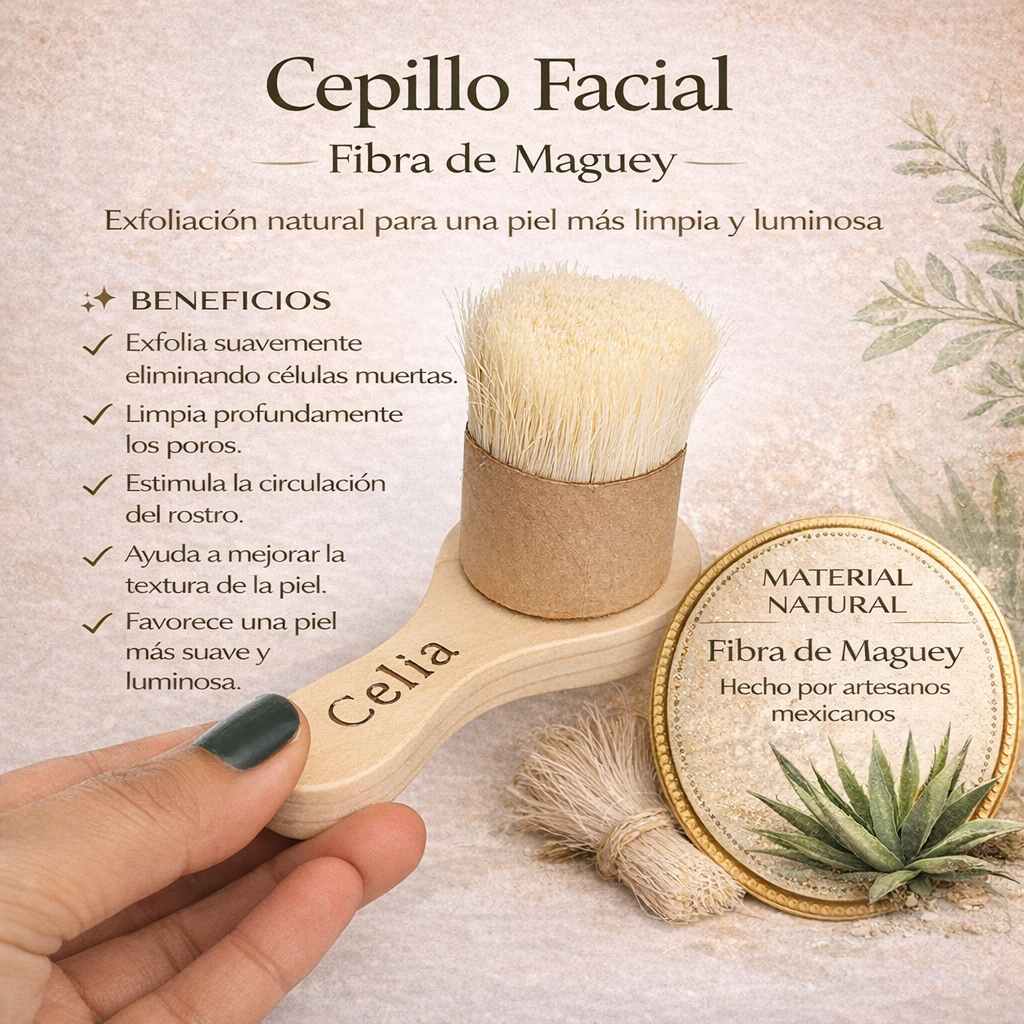 Cepillo Facial Biodegradable