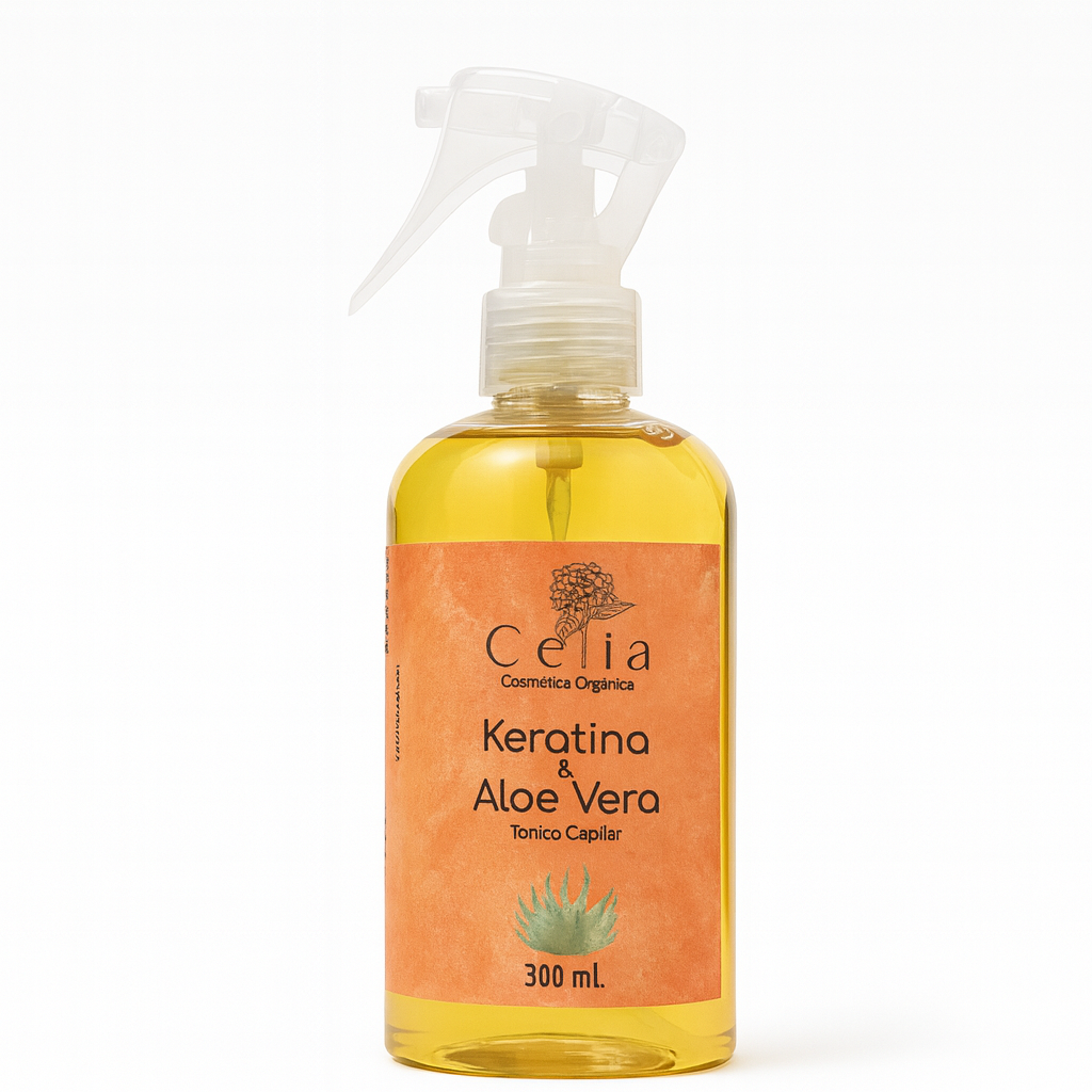 Tónico Keratina y Áloe Vera