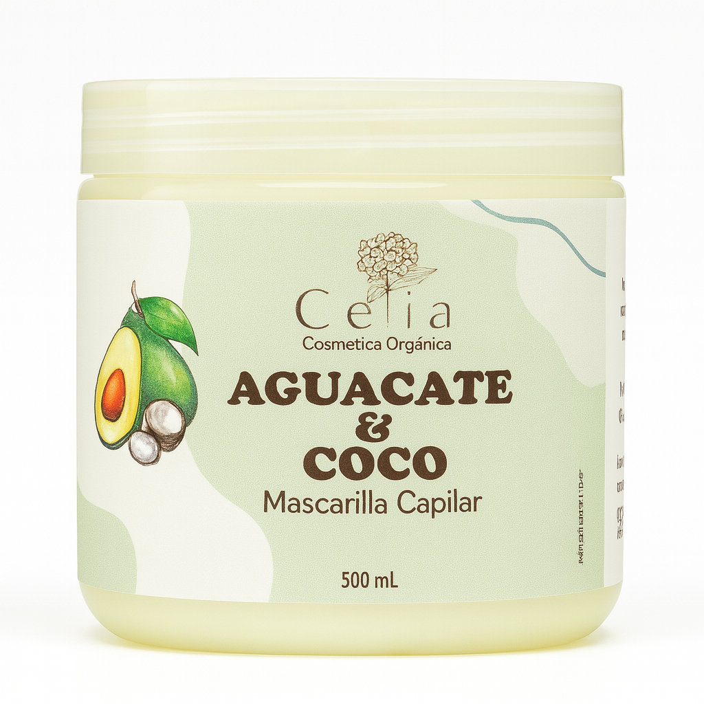 Mascarilla capilar de aguacate