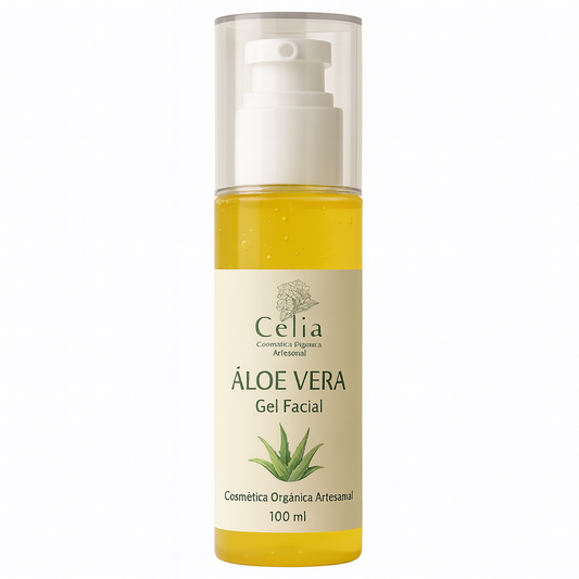 Gel facial Facial de Áloe Vera